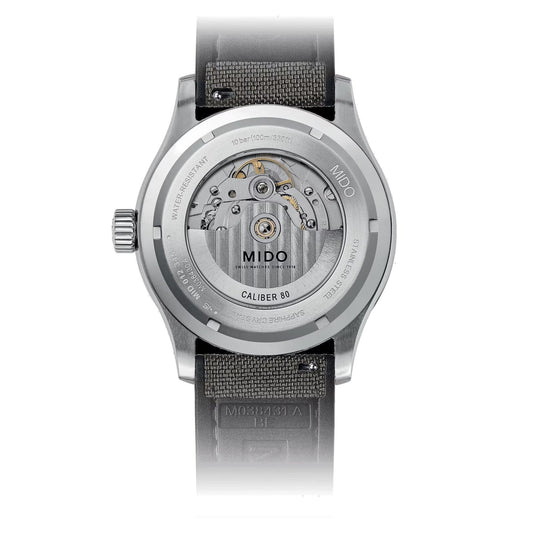 ミドー マルチフォートM 42mm グレー 自動巻き ステンレススチール腕時計 M038.430.17.081.00