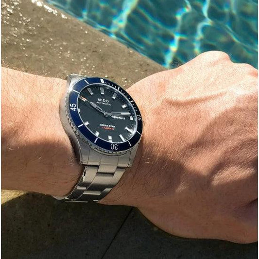 ミドー オーシャンスター200 イタリア スペシャルエディション 42.5mm 自動巻き腕時計 M026.430.11.081.00