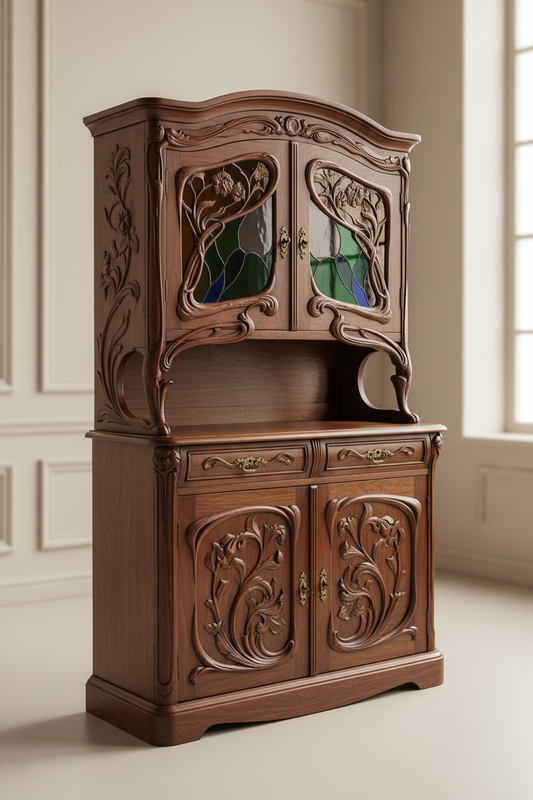 Liberty e Art Nouveau: il mobile floreale tra fine Ottocento e inizio Novecento