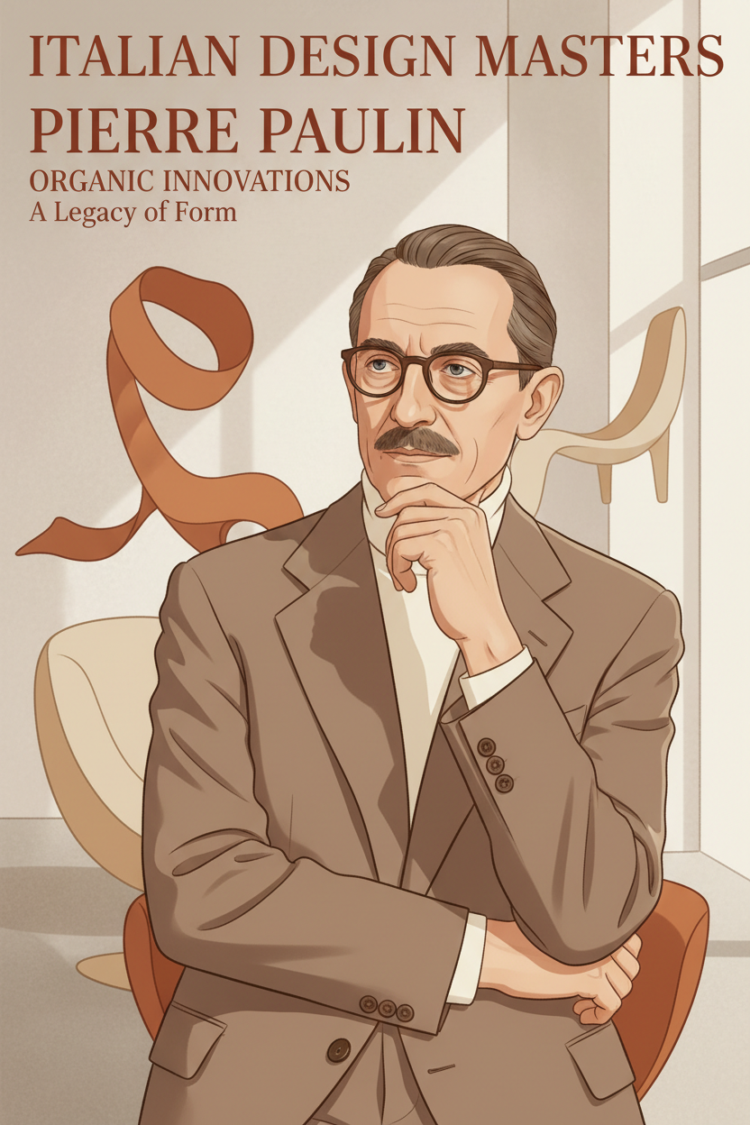 Pierre Paulin — Il designer francese che ha reinventato la poltrona