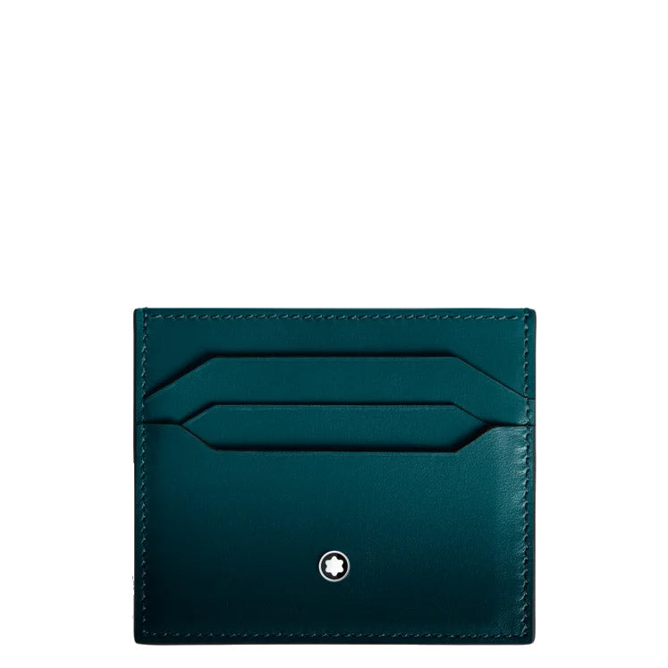 Montblanc porta carte 6 scomparti Meisterstück blu cipro 198804