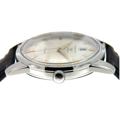 ロンジン コンクエスト ヘリテージ 40mm シルバー 自動巻き ステンレススチール ウォッチ L1.645.4.75.4