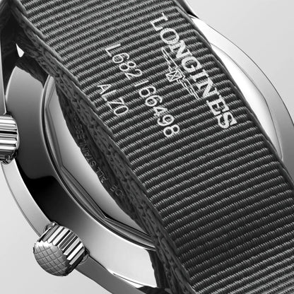 Longines orologio Legend Diver Watch 42mm grigio automatico acciaio L3.774.4.70.2