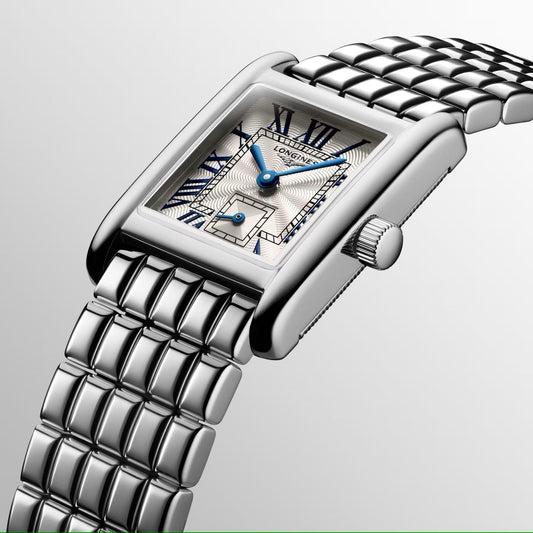 Longines orologio Mini Dolcevita 21.5x29mm argento quarzo acciaio L5.200.4.71.6
