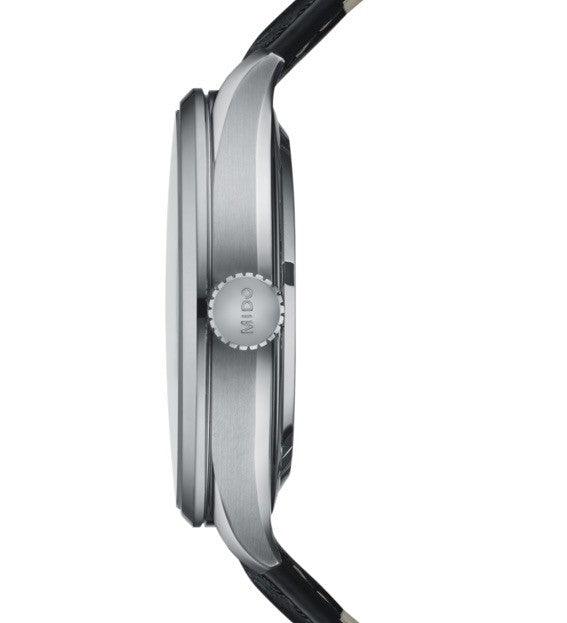 ミドー マルチフォート クロノメーター1 COSC 42mm ホワイト 自動巻き ステンレススチール腕時計 M038.431.16.031.00