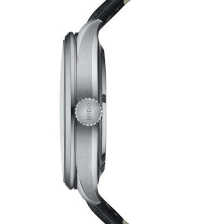 ミドー マルチフォート クロノメーター1 COSC 42mm ホワイト 自動巻き ステンレススチール腕時計 M038.431.16.031.00