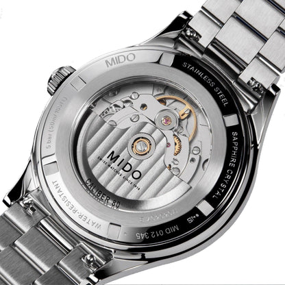 ミドー マルチフォート パワーウィンド 40mm ブラック 自動巻き ステンレススチール腕時計 M040.407.11.057.00