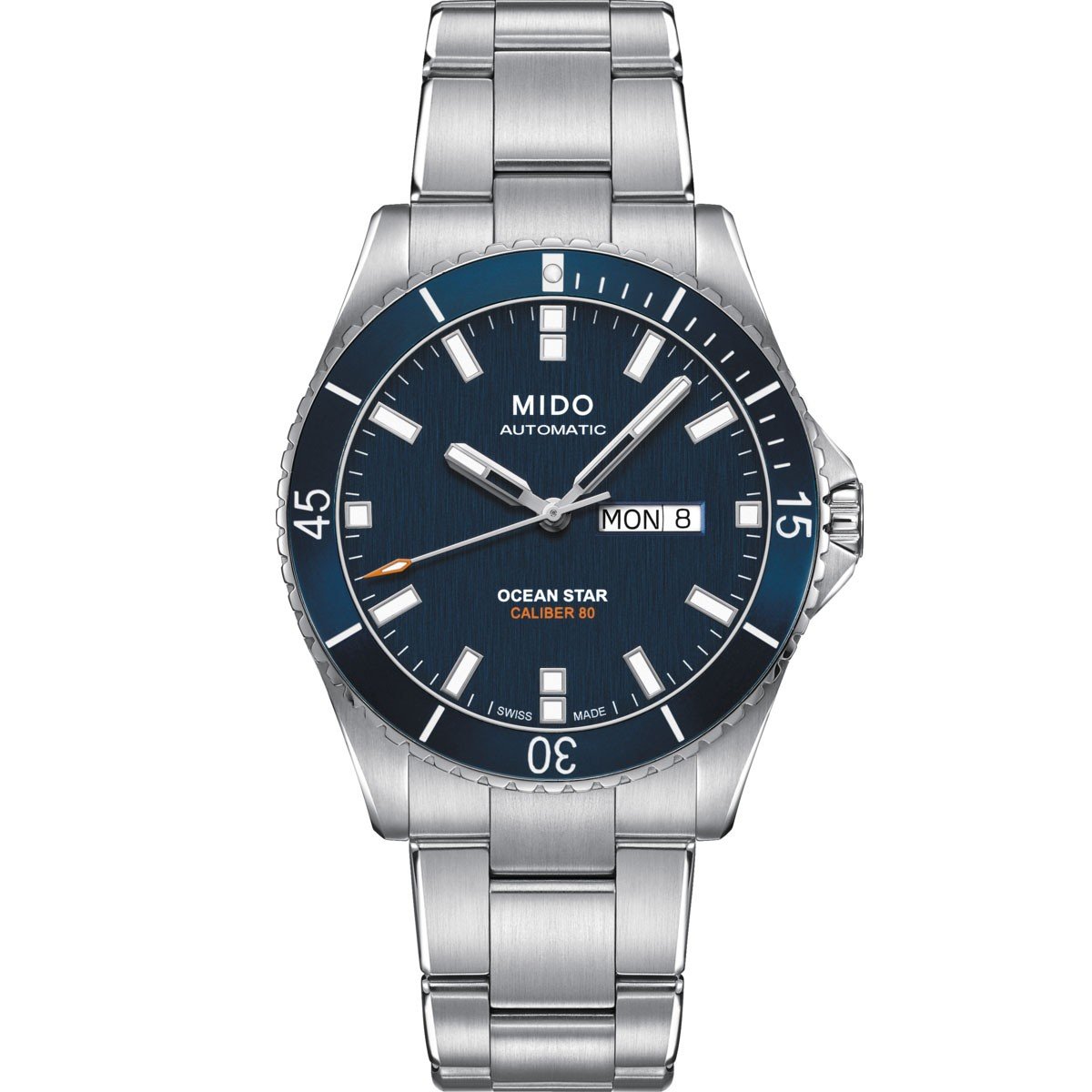 Mido orologio Ocean Star Caliber 80 automatico solo tempo M026.430.11.041.00