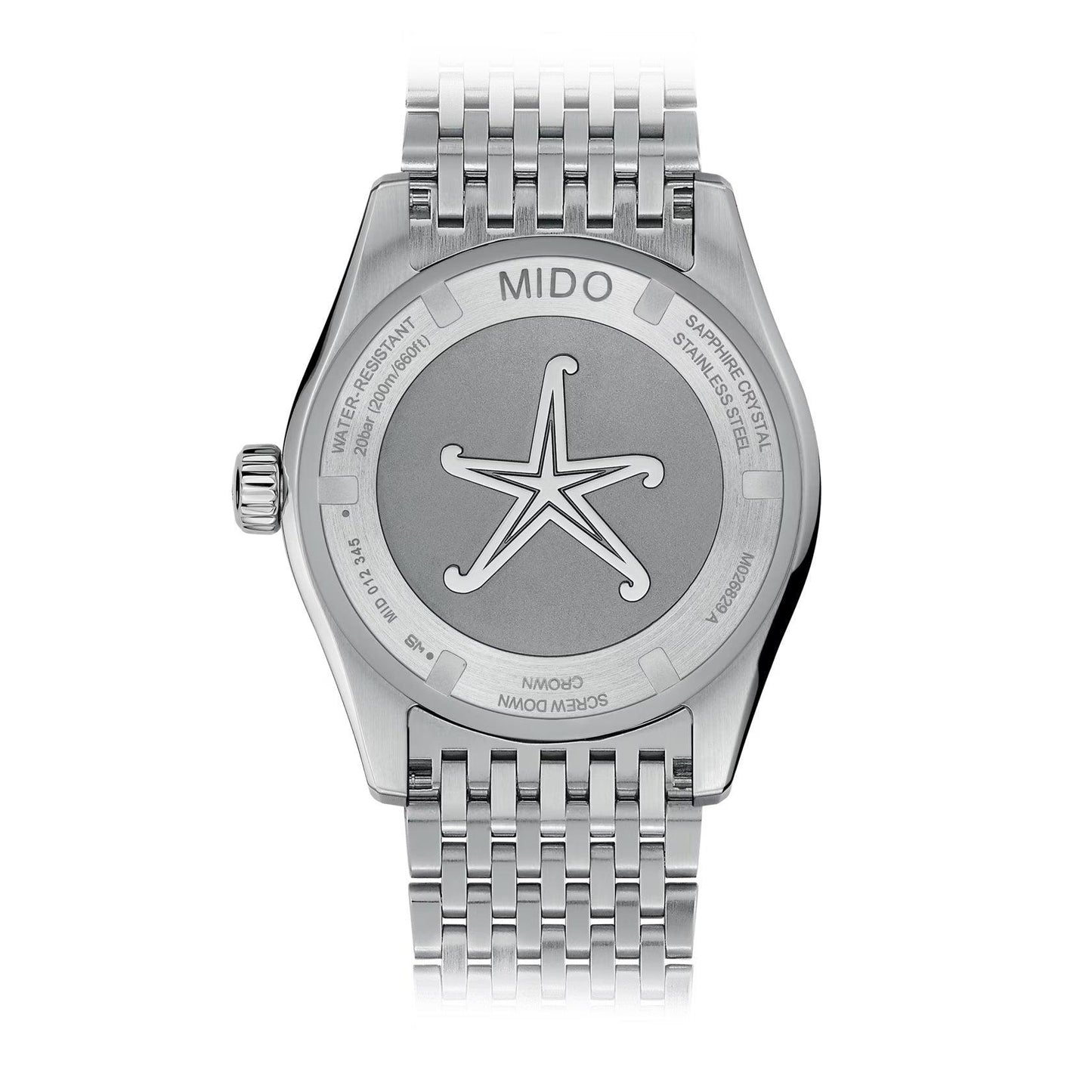 ミドー オーシャンスター GMT スペシャルエディション 40mm ブルー 自動巻き ステンレススチールウォッチ M026.829.18.041.00