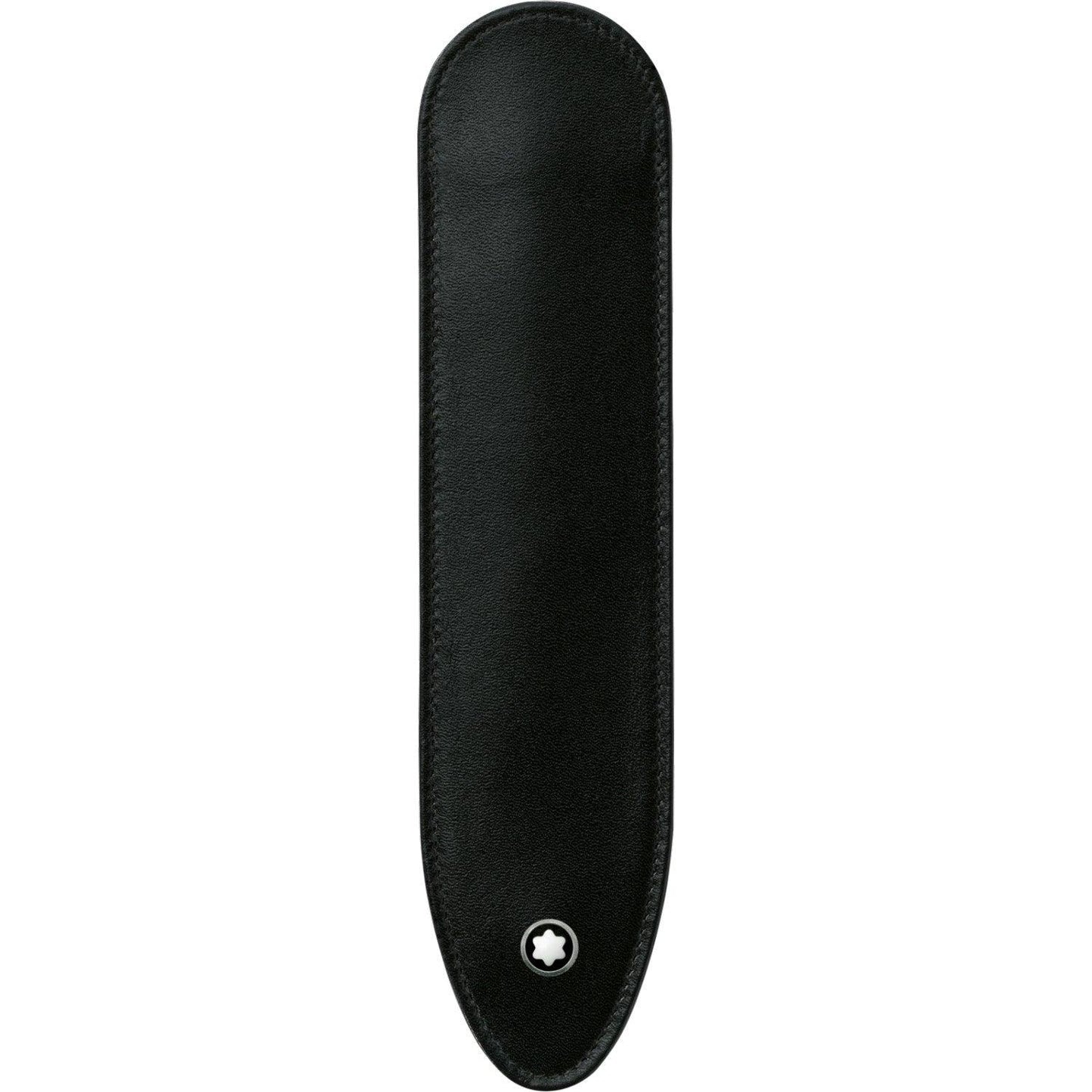 Montblanc astuccio per 1 strumento da scrittura Meisterstück nero 101871