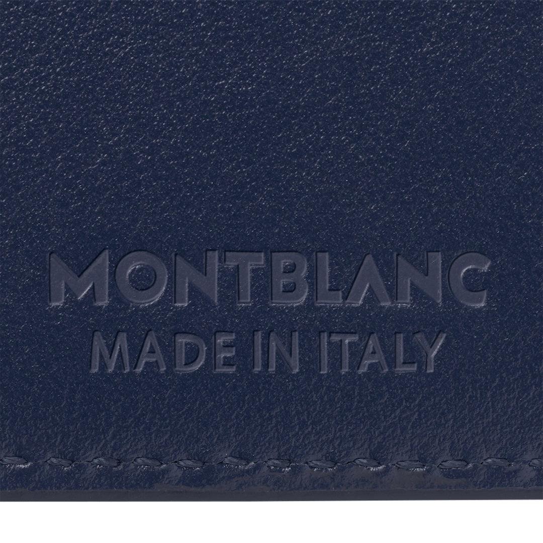 Montblanc portacarte Meisterstück 6cc Ink blue 131694