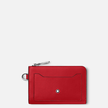 Montblanc portachiavi Meisterstück con 4 scomparti rosso/nero 129691