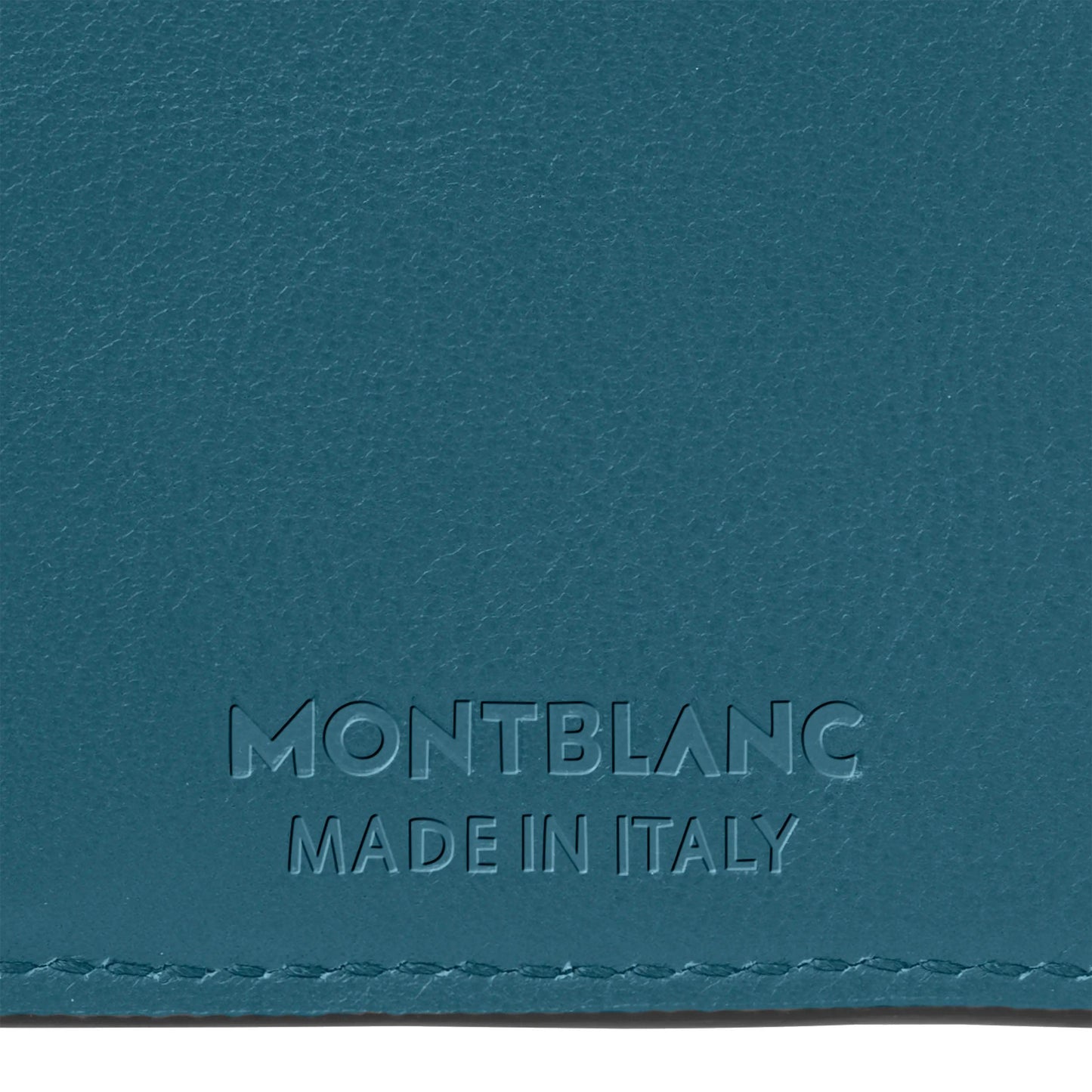 Montblanc portafoglio 6 scomparti Meisterstück Selection Soft ottanio 131242