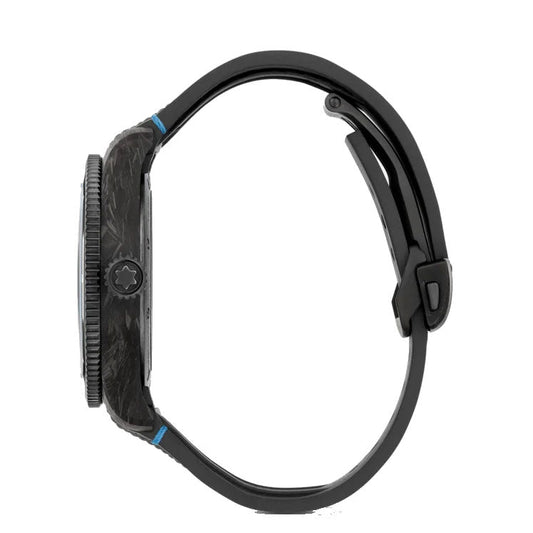 モンブラン 1858 ジオスフィア カーボ₂ 0 酸素 限定版 1969本 43mm ブラック 自動巻き腕時計 132300