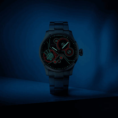 ミドー マルチフォート メカニカルウォッチ 限定版 999本 44mm アンスラサイト 手巻き ステンレススチール M038.605.11.060.00